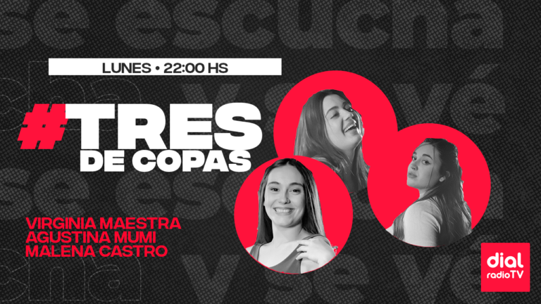 Hoy 22 hs #TresDeCopas episodio 03