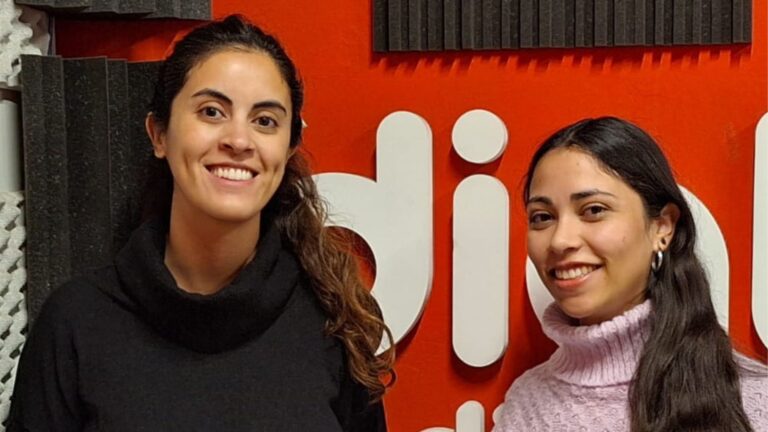 Melisa Mesa y Camila Vázquez, Alumnas de la Carrera de Licenciatura en Fonoaudiología