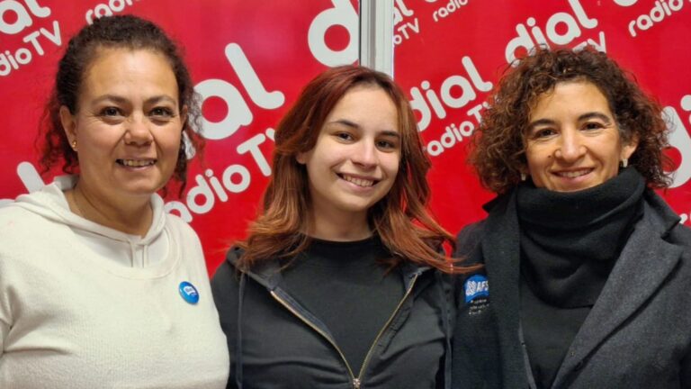 Silvia Martínez, Chiara Di Girolamo y Roxana Díaz del AFS San Rafael – Programa de Intercambio