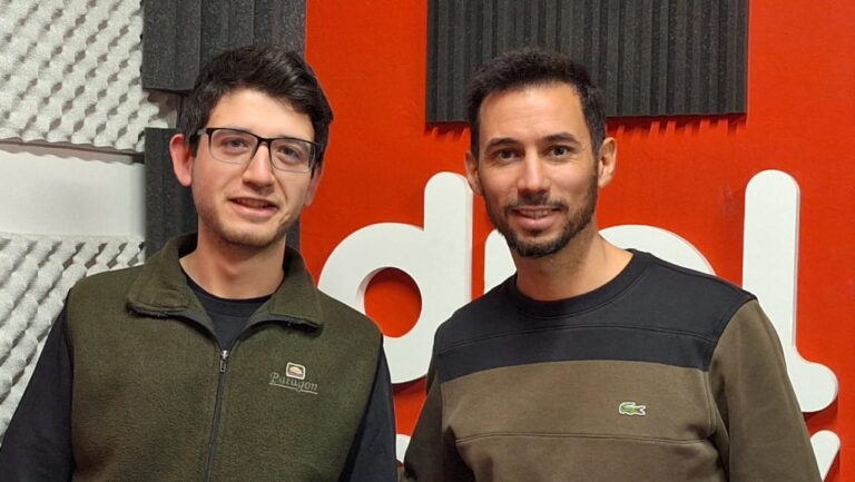 Marcos Montañez y Andrés Busto de la empresa «Red Brillante»
