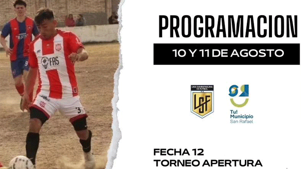 Así se jugará la fecha 12 de Primera «A»