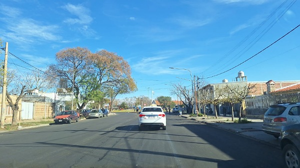 Terminó la obra de asfalto de avenida Zapata