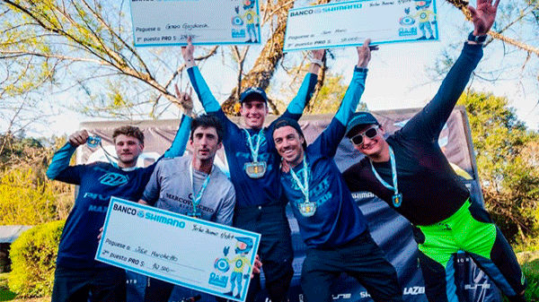 Gonzalo Gajdosech ganó en el Open Shimano Enduro