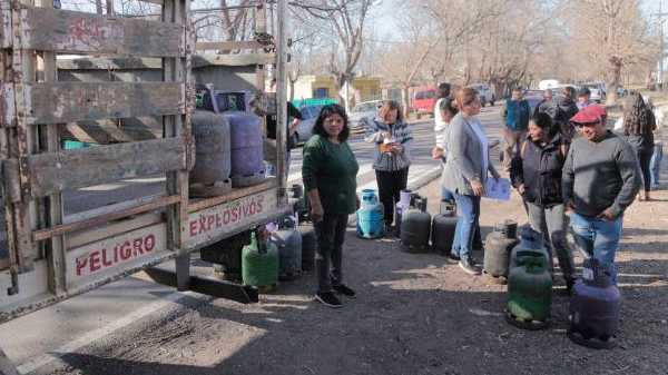 Garrafa a 6 y 7 mil pesos en el sur