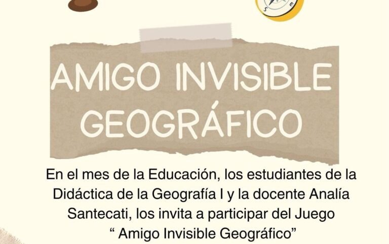 Analía Santecati – Profesora de Geografía del IES del Atuel