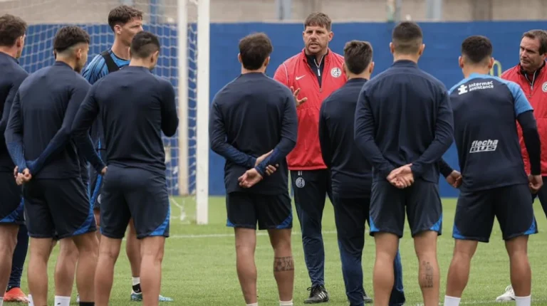 Máxima tensión en San Lorenzo: la barra brava se metió al entrenamiento para apretar a los jugadores