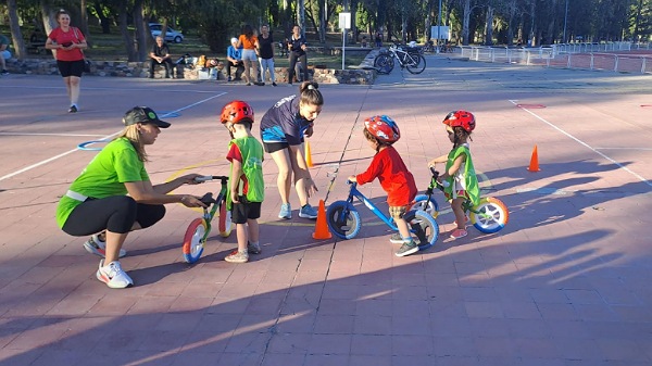 Los más chicos coparon el Poli 1 en el lanzamiento de Biciescuelas