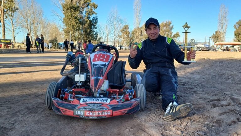 Rogelio Nahim se consagró Campeón 2024 Categoría 150cc Varilleros-Prokart Mendoza