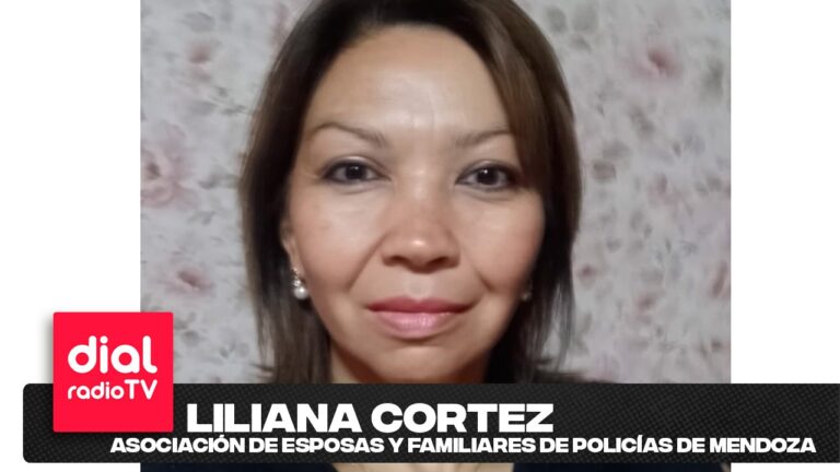 Liliana Cortez – Presidenta de la Asociación de Esposas y Familiares de la Policías de Mendoza. Reclamo salarial