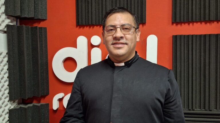 Sacerdote Gastón Funes, vicepresidente de Cáritas Diocesana San Rafael