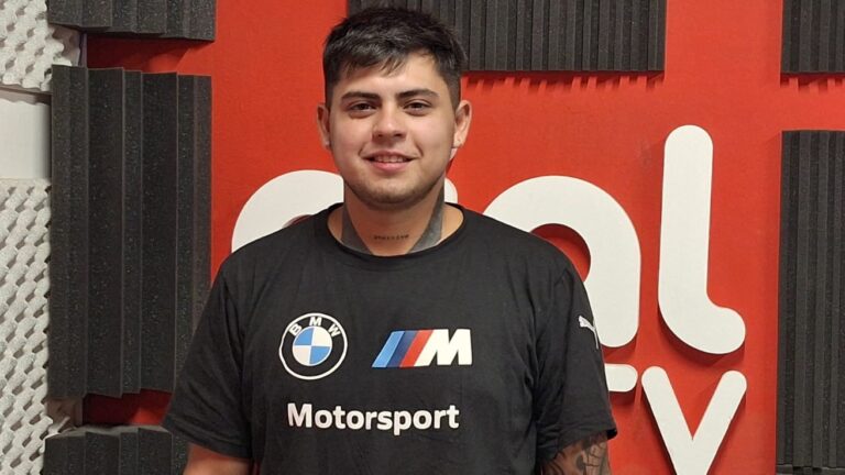 Facundo Juárez, piloto que integra la Clase 1 del Campeonato Mendocino de Categorías Sureñas