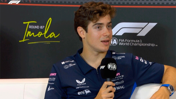 F1: vuelve Franco Colapinto, así será el cronograma del Gran Premio de Emilia Romagna