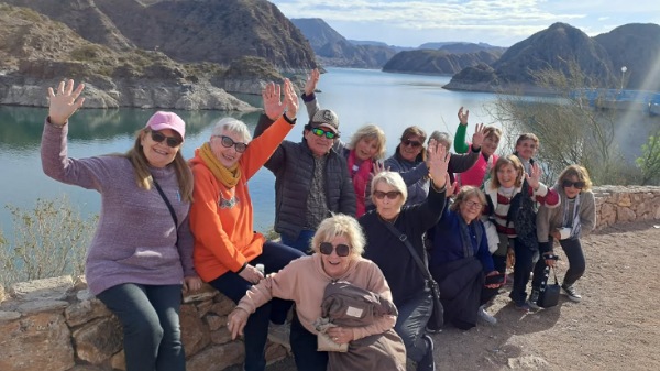 Turismo Social: jubilados disfrutan de los paisajes sanrafaelinos