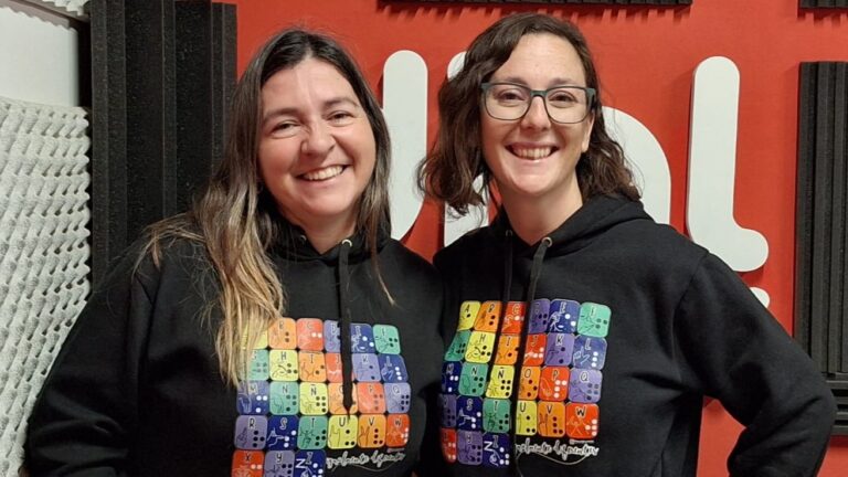 Noelia Barahona y Silvina Estrella, integrantes del Grupo «Hacé tu parte»