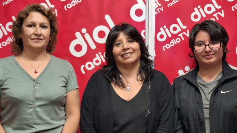 Mary Vilte, Gladys Valenzuela y Giuliana Roco. Buscan formar una Asociación de Trajadoras particulares