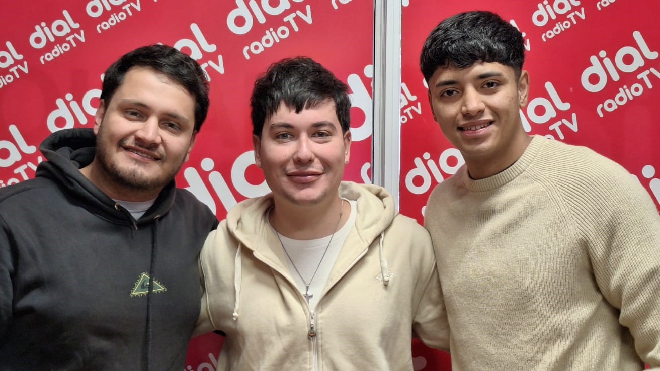 Lautaro Silva, Martín Toledano y Franco Riquero, estudiantes de la UTN San Rafael