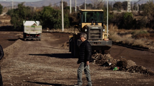 Avanza la obra de la prolongación de avenida El Libertador
