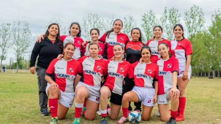 Antonella Forcone, integrante de San Jorge Rugby Club
