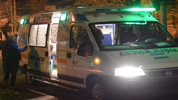Alcohol presente en un choque entre un colectivo y una moto