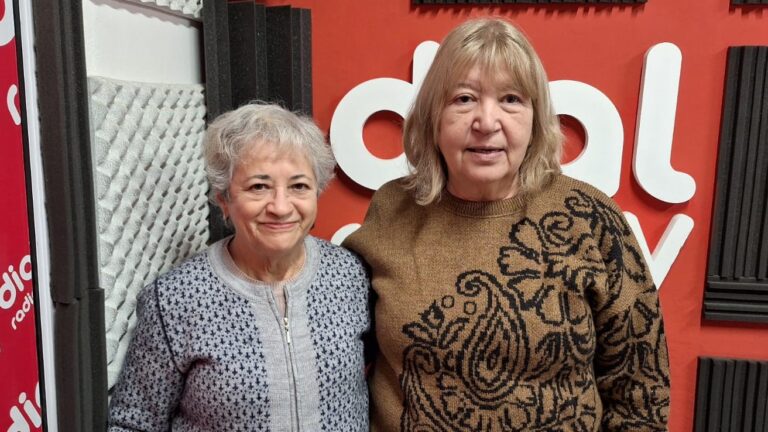 Fanny Luz Bacca y Pilar Granollers, integrantes de la Asociación Sur Bayans