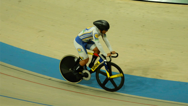 Tiago Rivera se consagró campeón en el Argentino de Pista
