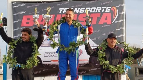 Edgardo Capello, ganador en Clase 3 del Campeonato Mendocino de Categorías Sureñas