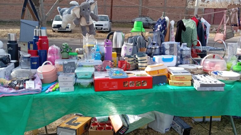 Verónica Carrizo, integrante de la Feria Comunitaria de Cuadro Benegas