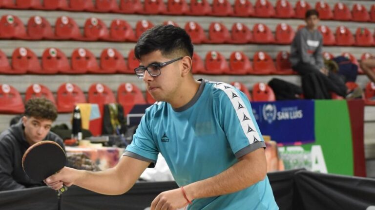 Nicolás Aranibar, Director del Torneo Regional de Tenis de Mesa en San Rafael