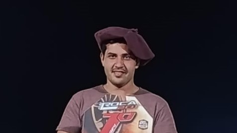 Emir Giñazú, piloto de Speedway, campeonato de Catriel