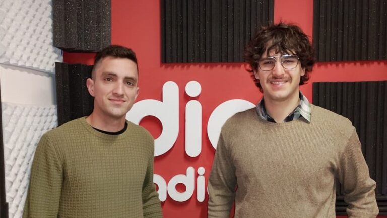 Isaac González Bulos y Benito Costantini del Frente Jóven