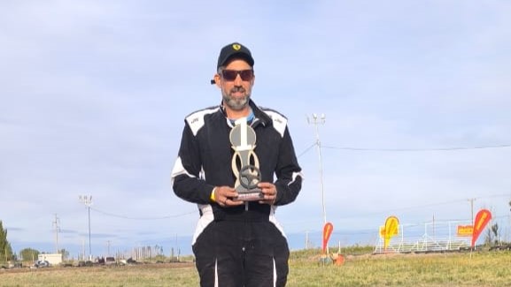Edgardo Nicolai, piloto de Speedway de Catriel