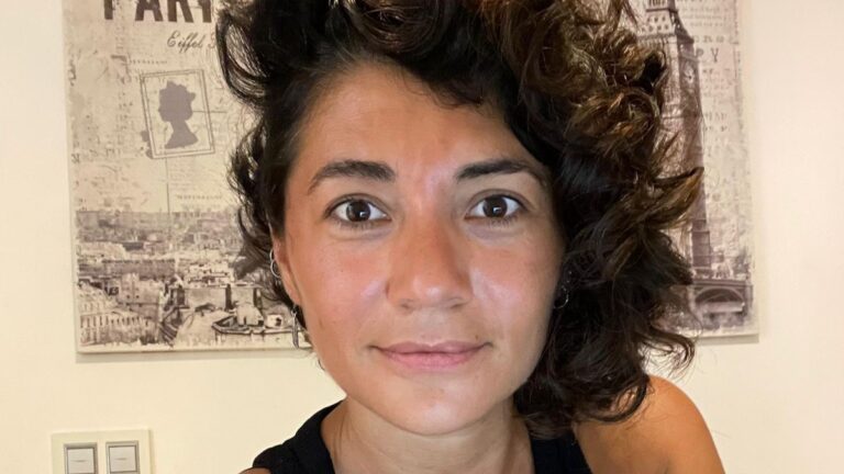 Olga Lara, integrante de la organización del Congreso de Educación en San Rafael
