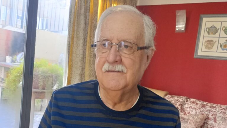 Raúl Bonotti, representante de la asociación de jubilados y pensionados Jubypen Mendoza