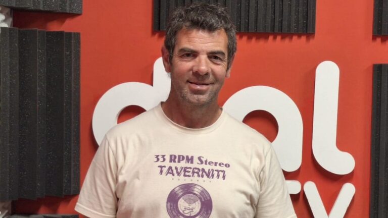 Luchy Ramiréz , organizador de la 4º fecha del Campeonato Mendocino de Motocross en San Rafael