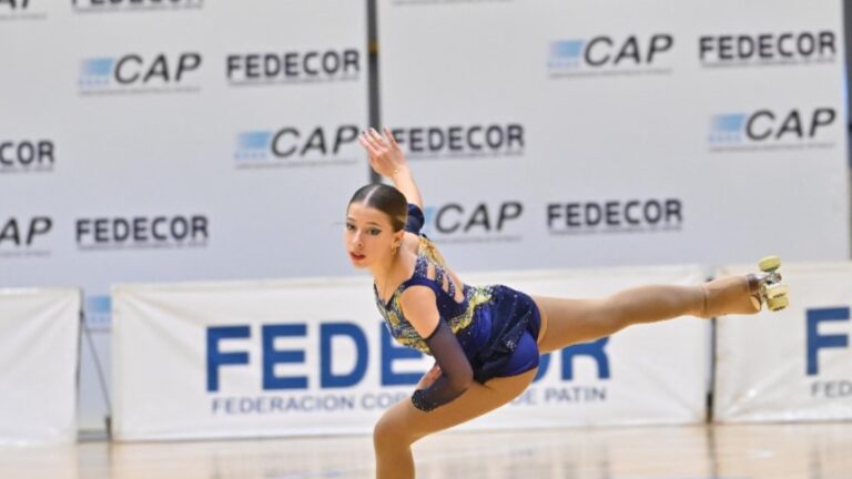 Camila Bertuggia, patinadora mendocina que participará del Mundial 2025 en China