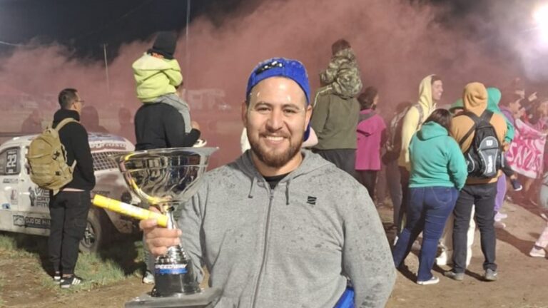 Denis Ruiz, piloto de Speedway de Catriel