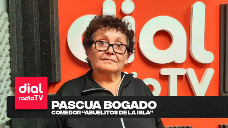 Pascua Bogado, integrante del Comedor «Abuelitos de la Isla»