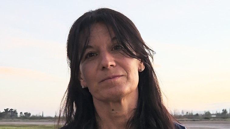 Analia García, Presidente del Aero Club General Alvear