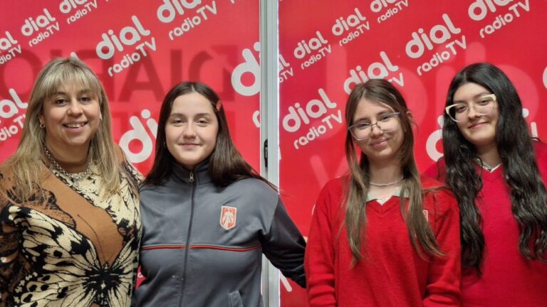 Anna Ferreyro, Brunella Prats y Virginia Marin, alumnas del Colegio Redentor