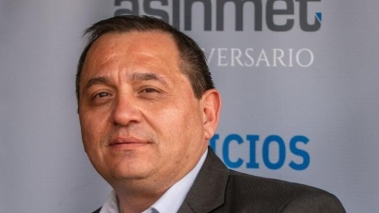 Fabián Solís, presidente de Asinmet ( Asociación de Industriales Metalmecánicos de Mendoza)