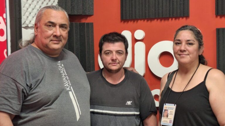 Mariela Vázquez, Dilan Scarzola y Silvio Valdez, integrantes de Ciudadanos en Acción