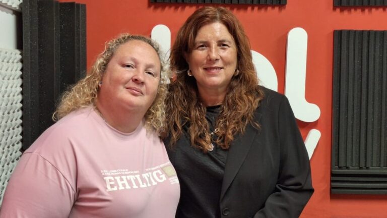 Fabiana Esperanza y Matilde Pronoto hablaron de «Jóvenes por la cultura del diálogo»