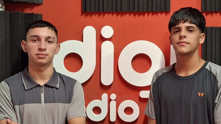 Martín Cerda y Franco Giménez, pilotos de Categoría 110 B de Speedway Temporada 2025/2026