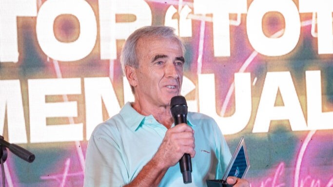 Eduardo Kloster y Héctor «Tote» Amengual,