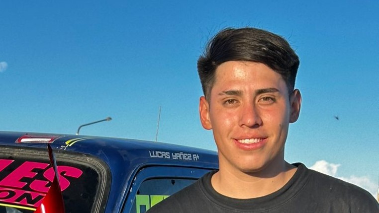 Lucas Yañez, ganador en Clase 1, campeonato Mendocino Categoría Sureñas