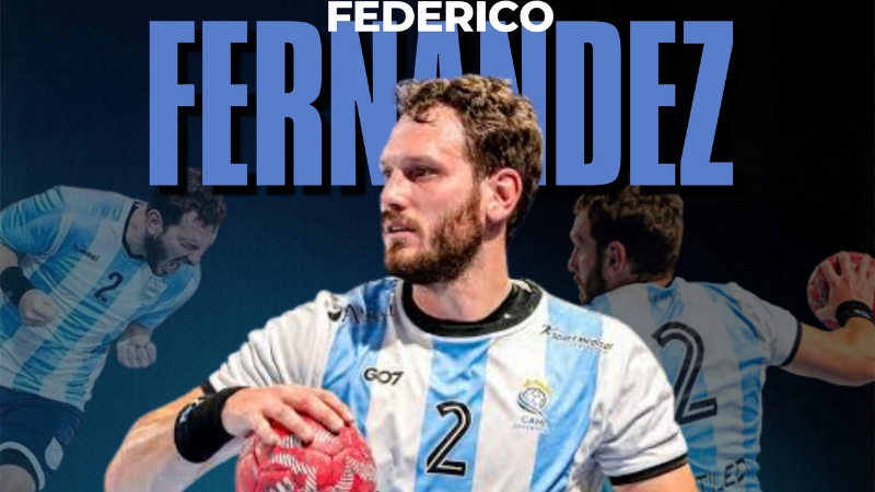 Federico Fernández dará una charla libre y gratuita de handball