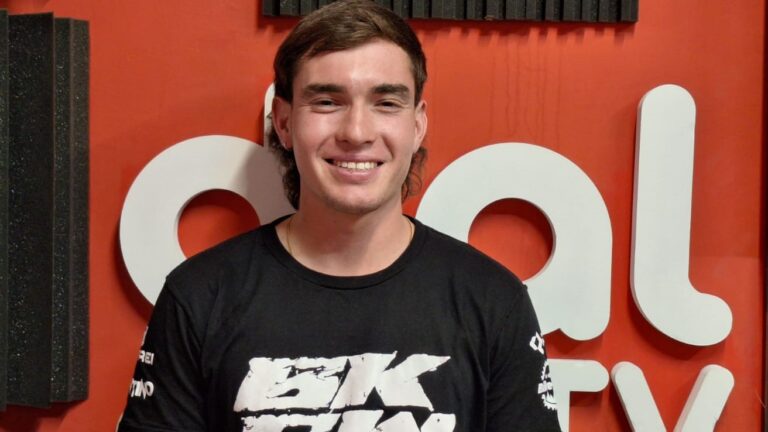 Gonzalo Gajdosech, atleta sanrafaelino en la sobremesa de #VDN