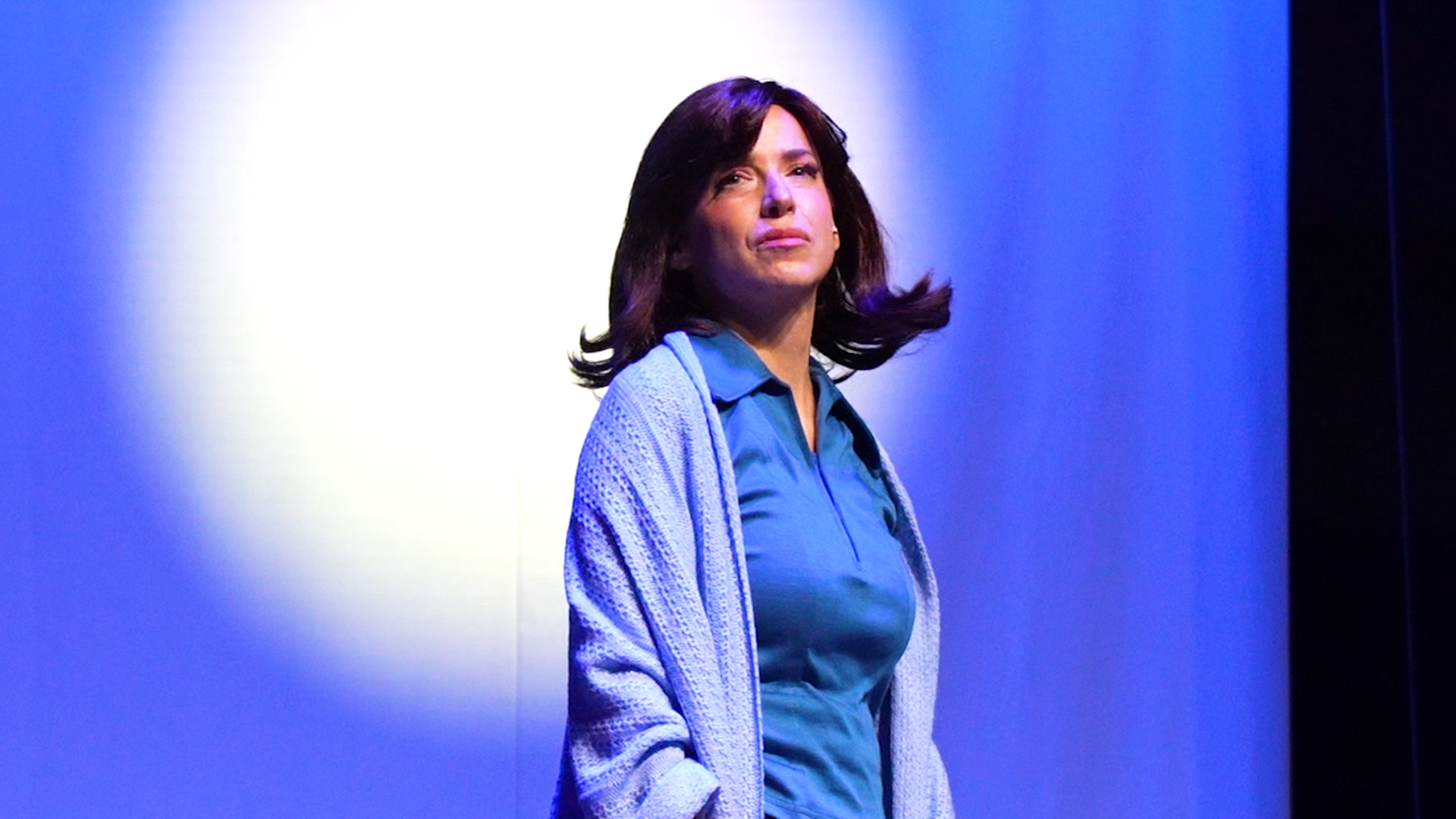 Mercedes Funes, Actríz, y el estreno de la obra «Por el placer de volver a verla»