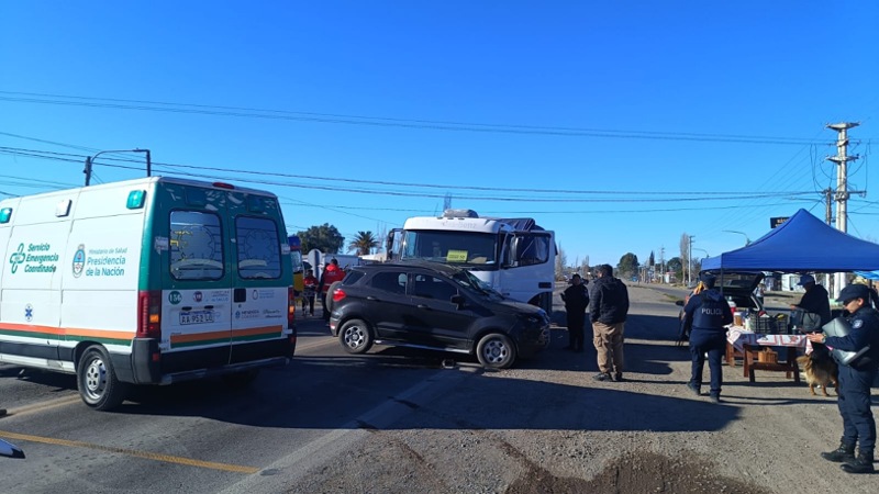 Grave siniestro vial en Cañada Seca