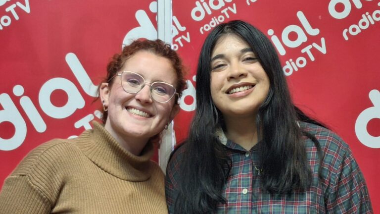 #OtraMirada Cecilia Dominguez y Micaela Pagano, integrantes de Juventud Peronista. Evento «El sur también existe en Alvear»